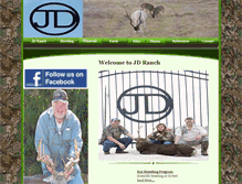 Tablet Screenshot of huntjdranch.com